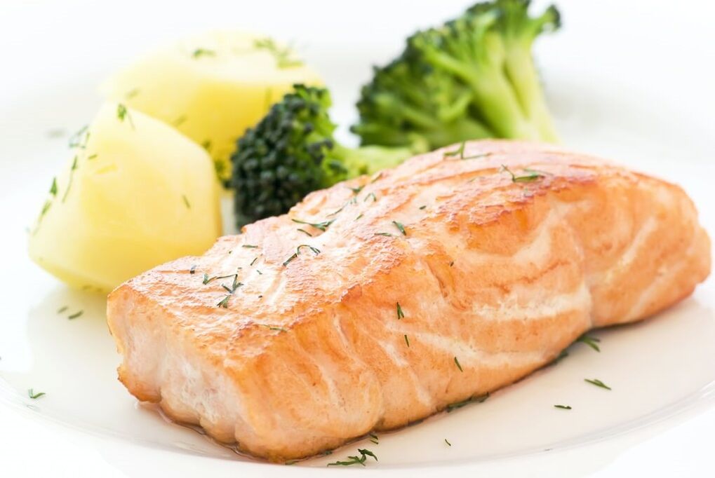 Pro rybí den diety „6 okvětních lístků je vhodné rybí filé vařené ve dvojitém kotli