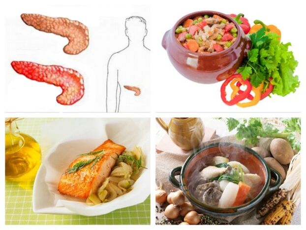 Dietní výživa pro pankreatitidu slinivky břišní