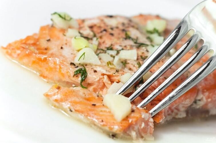 Filet z lososa na proteinový den Oblíbená strava